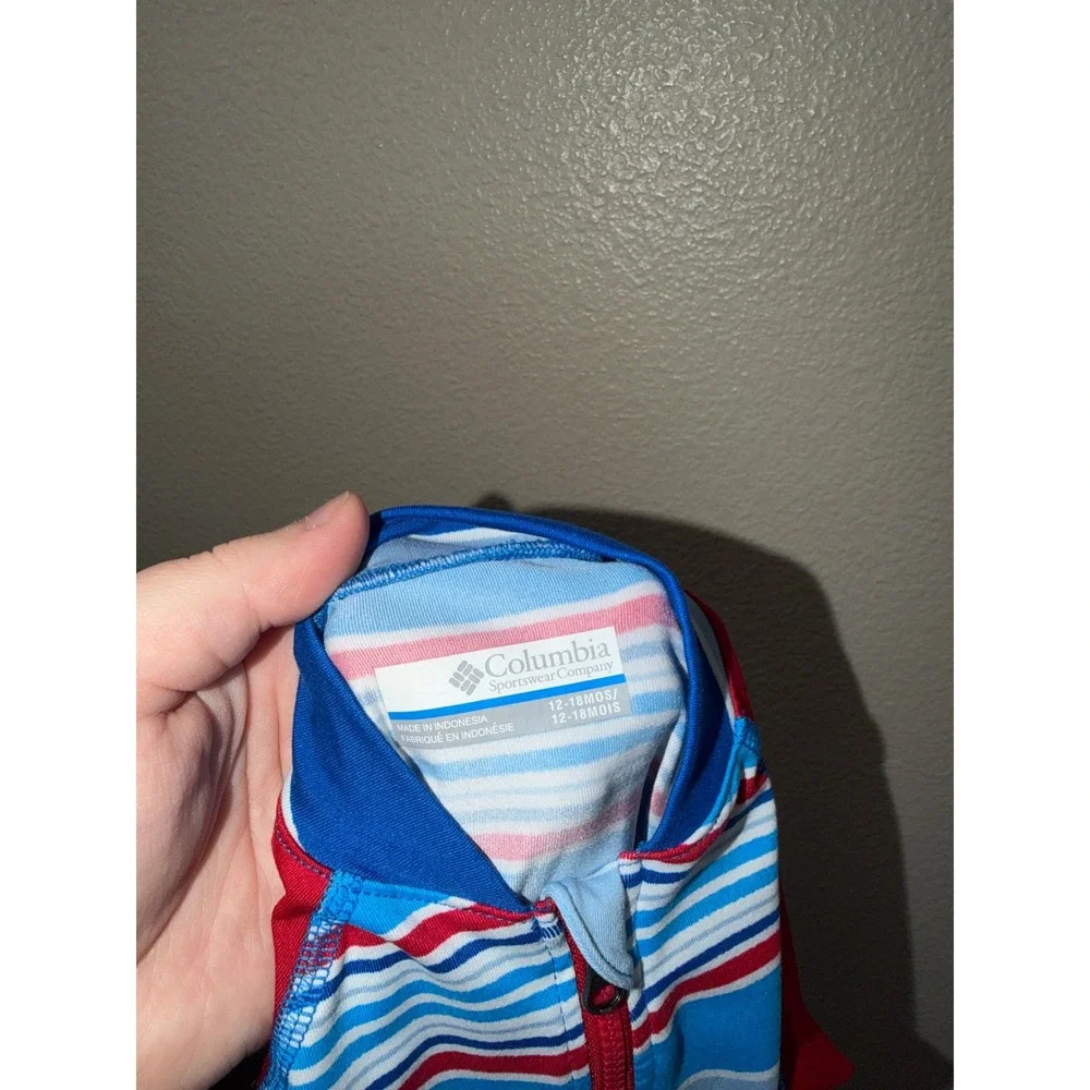 Boys Columbia Swim Suit Size 12-18 Monthz
